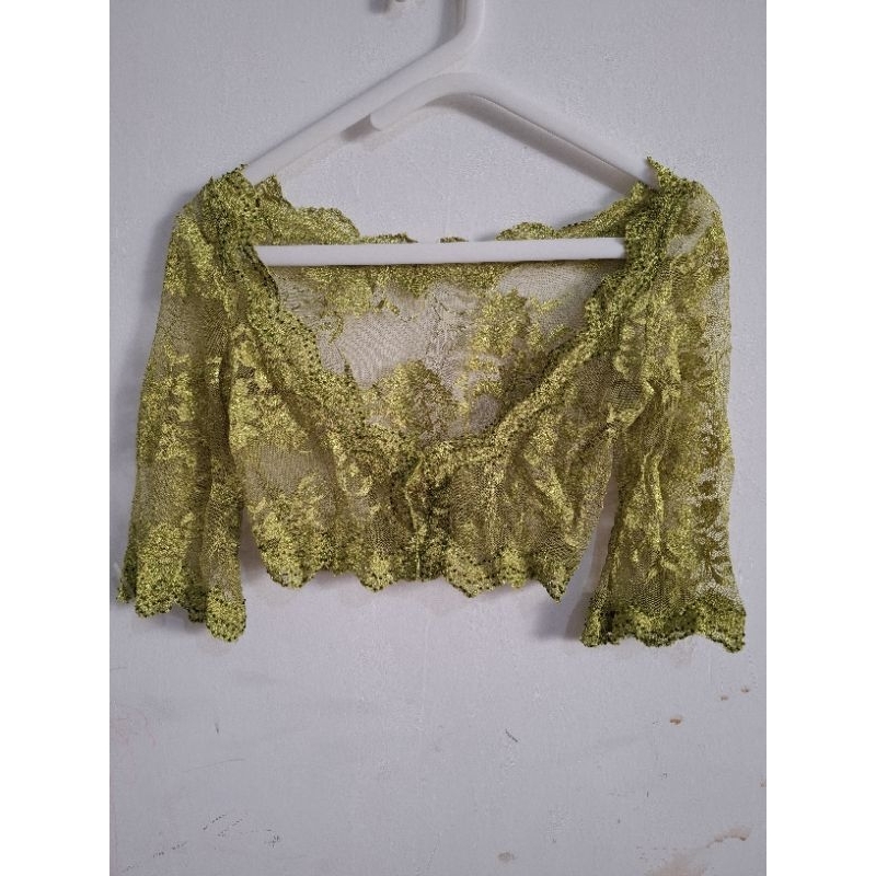 preloved bolero brukat payet