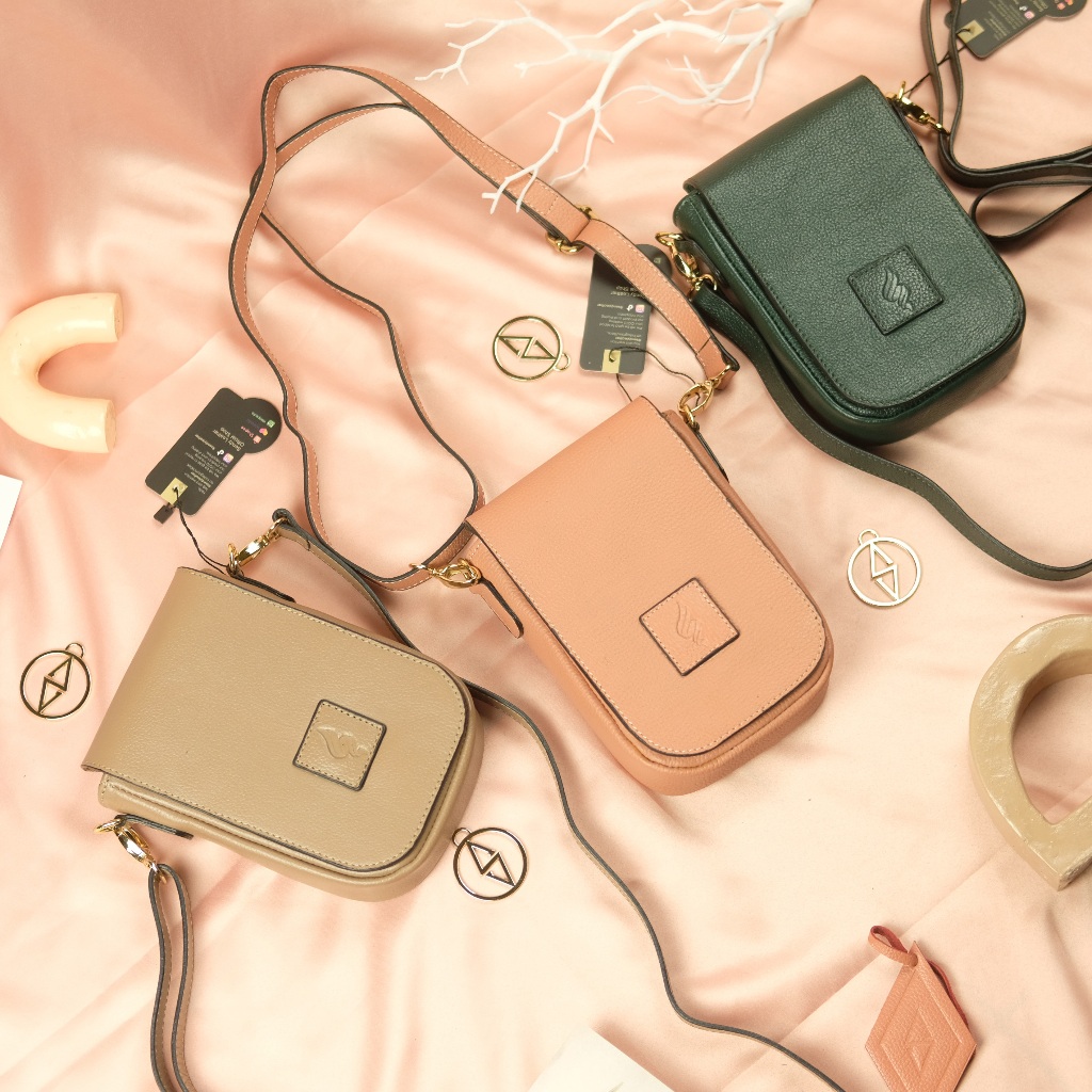 Tas Selempang Wanita Mini Kulit Asli GRETA