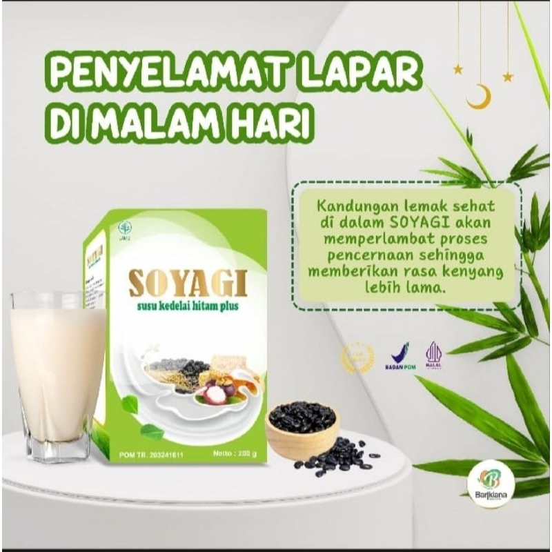 

Soyagi Susu Kedelai Hitam Plus