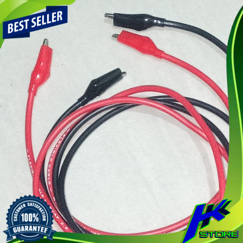 Kabel Jumper Aki Motor 500cm Dengan Penjepit Buaya Kecil 1 Set Jumper Aki Motor Jumper Mini