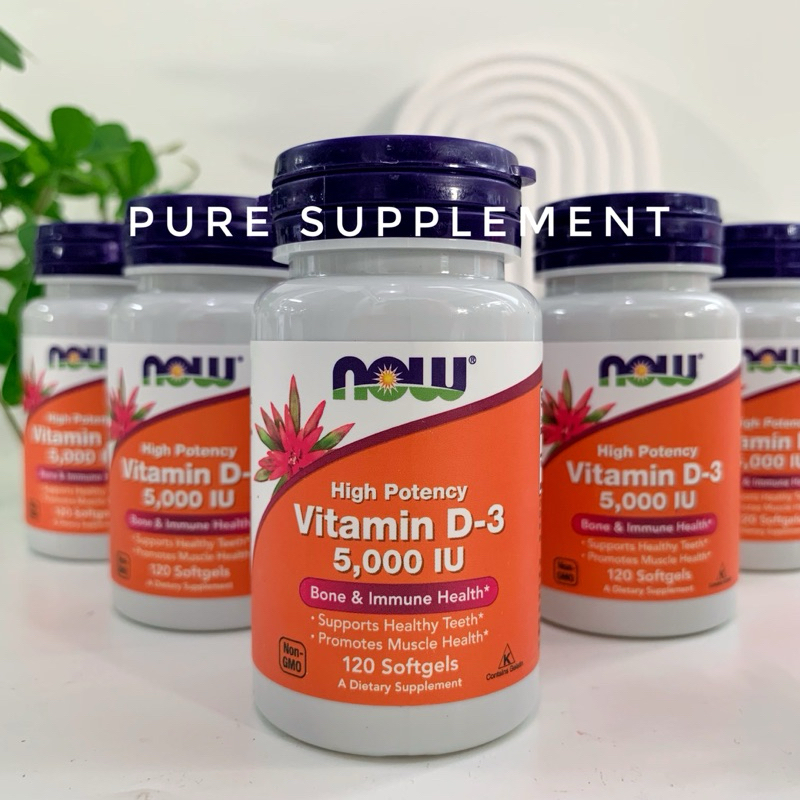 Now vitamin D3 5000iu dan 2000iu