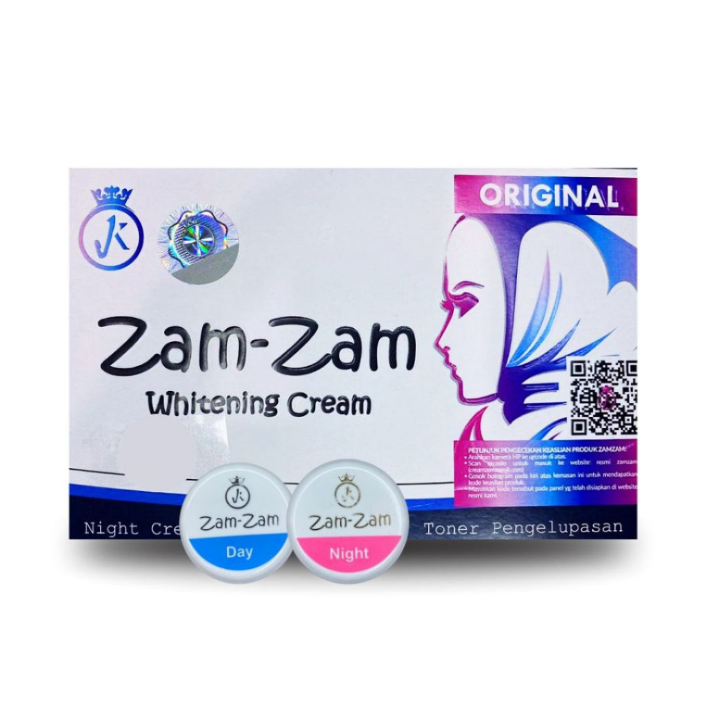 Cream Zam-zam Original 100% Bedak Krim Zam-zam Original