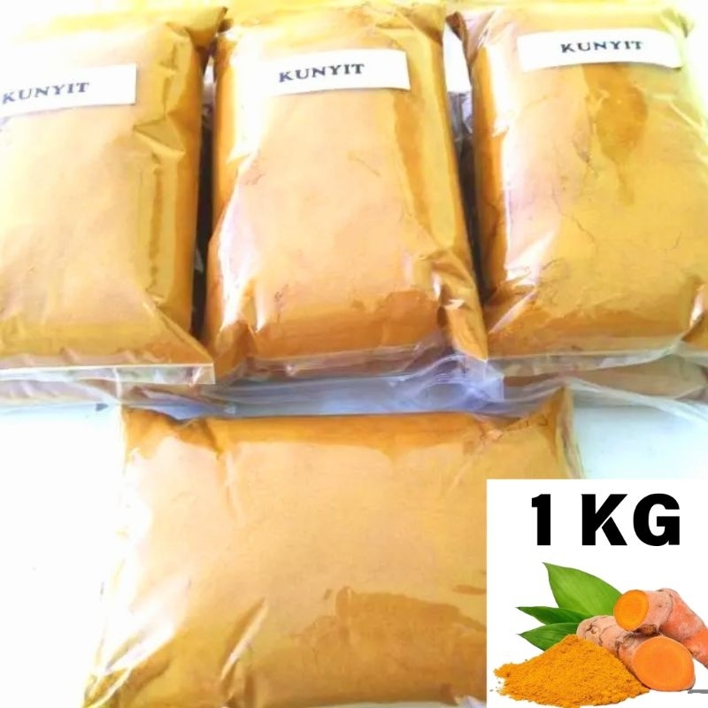 

KUNYIT BUBUK 100% MURNI 1 KG berasal dari kunyit asli