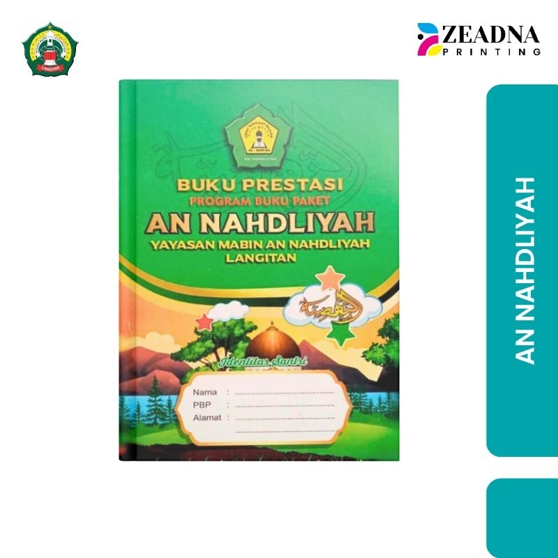 Buku Prestasi Jilid TPQ An Nahdliyah Langitan