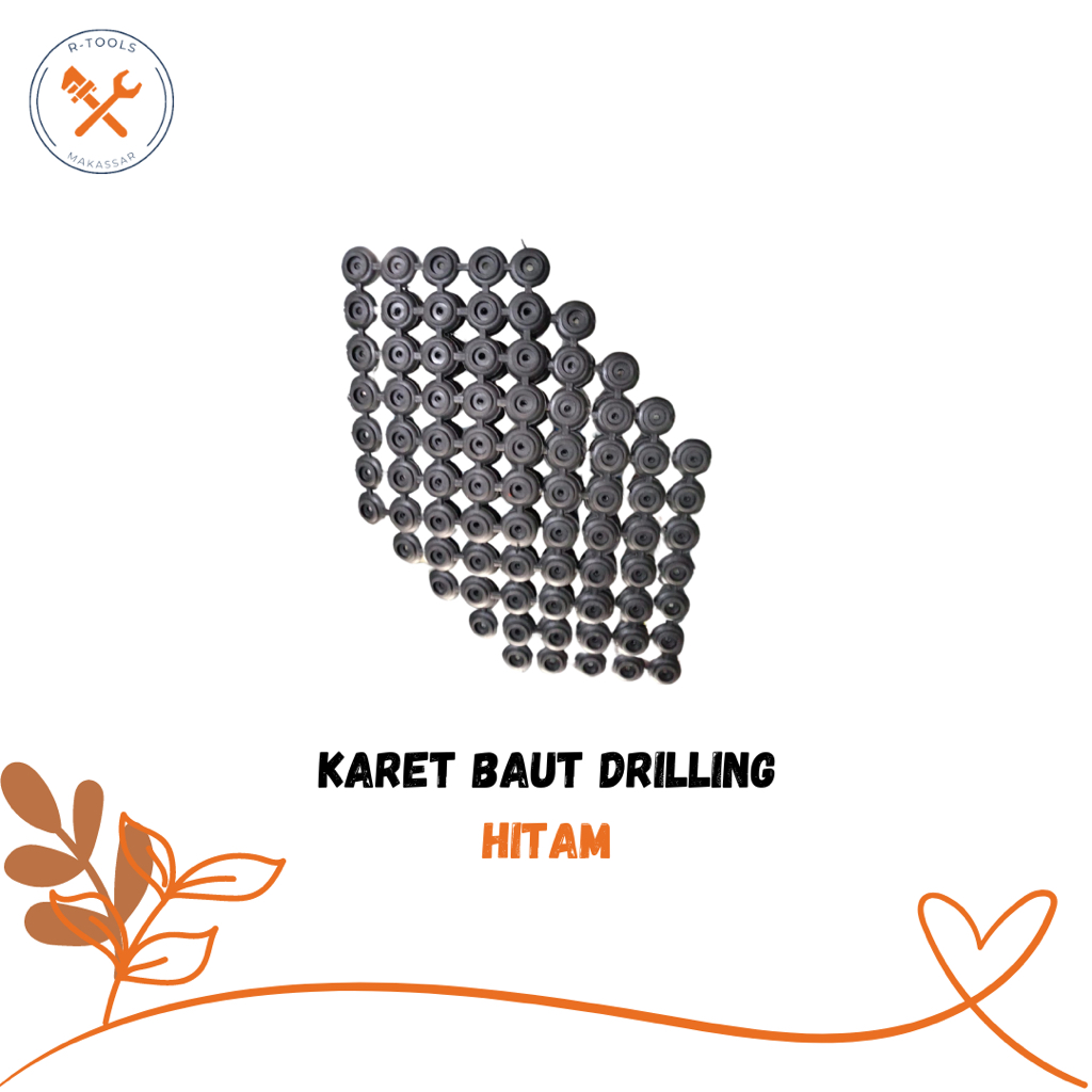 Seal Karet Baut Roofing Anti Bocor - Baut Drilling