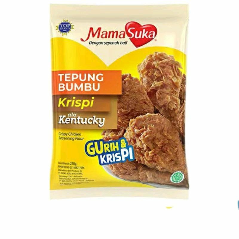 

Mamasuka Tepung Crispy Ala Kentucky 210 gr