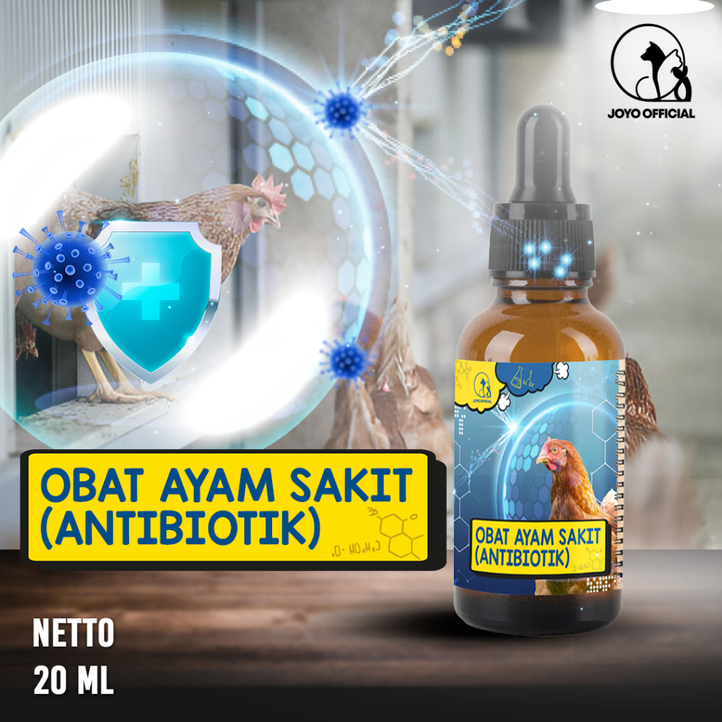 OBAT AYAM SAKIT | METABOLISME | SERUM ANTIBIOTIK | AYAM LESU | AYAM KURANG AKTIF | AYAM LEMAS | OBAT