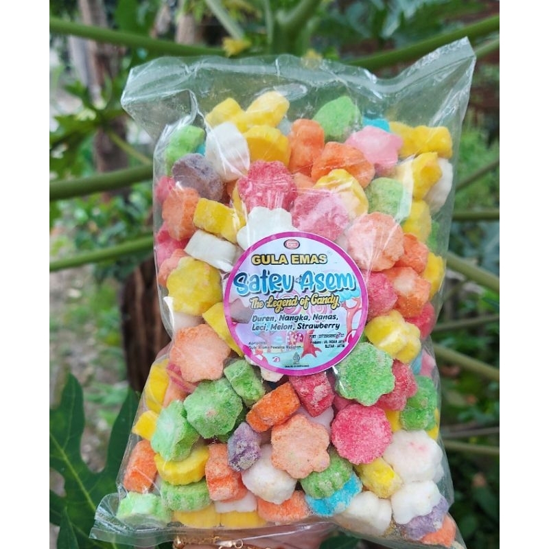 satru asem / asam manis / satru / jajanan jadul / jajanan legendaris