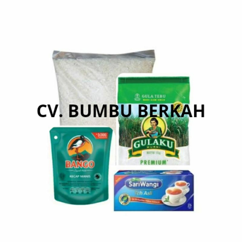 

Sembako Paket Sembako A | Beras | Gula | Kecap | Teh