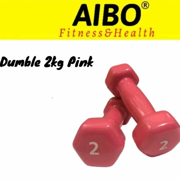 AIBO FITNESS & HEALTH BANJARMASIN - Dumbell 2kg / Dumbell / Alat Fitness / Gym