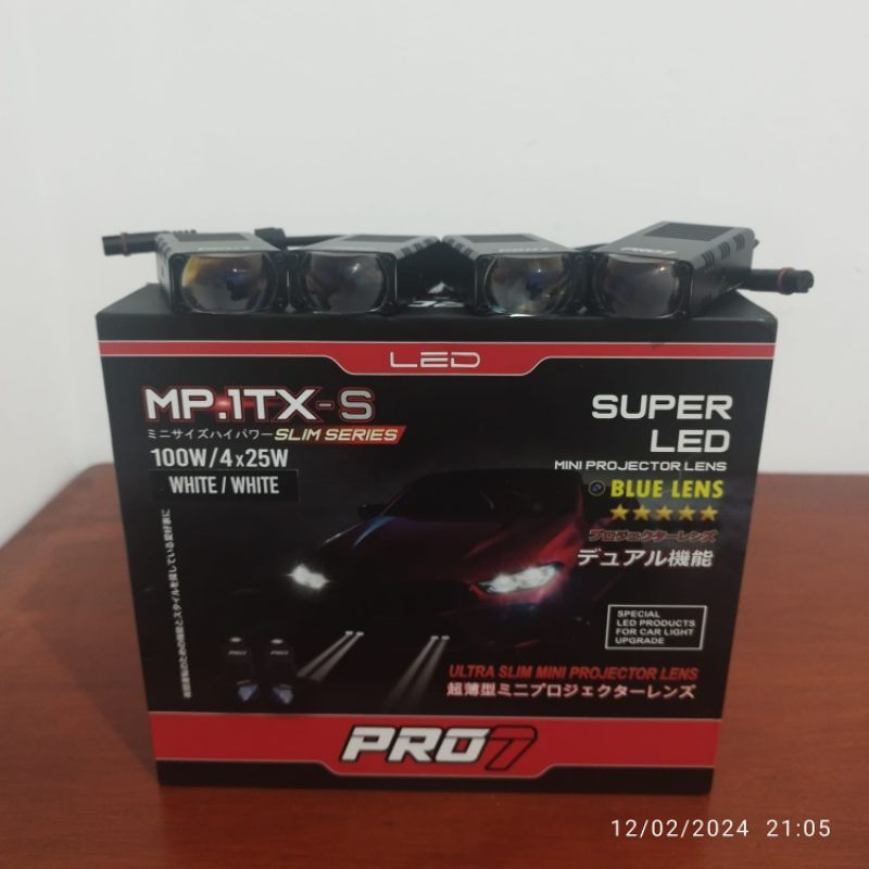 PRO7 MP1TX-S MINI PROJECTOR SLIM 100W