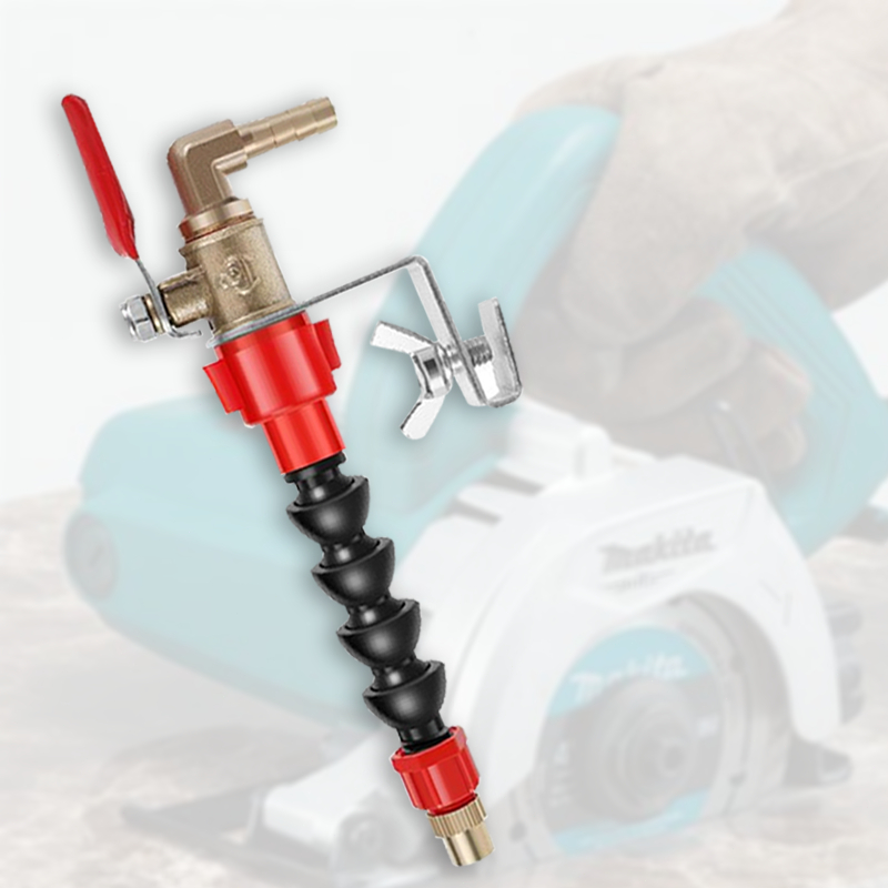 Penyiram air nozzle kabut Pemotong Gerinda Sudut Anti Debu Alat Siram Selang Basahi Air pemotong gra