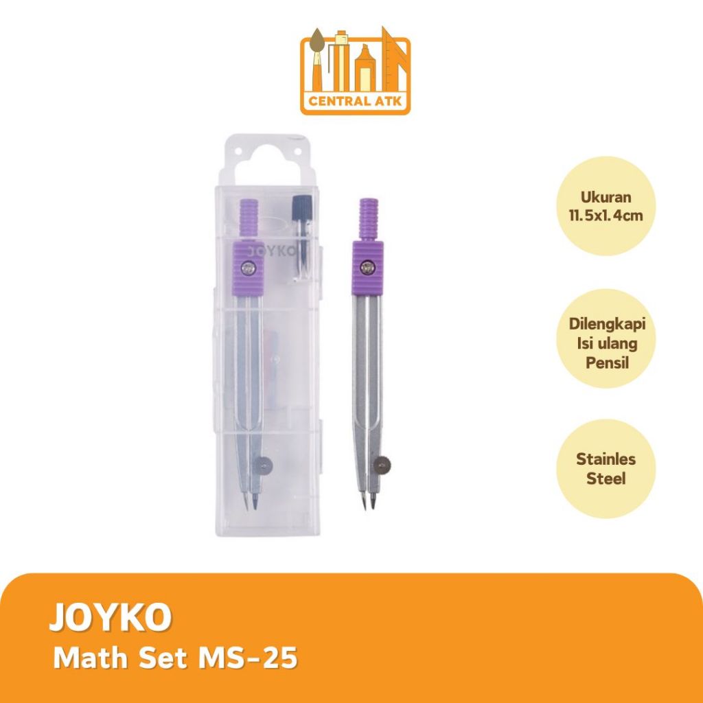 

MATH SET / JANGKA JOYKO MS-25