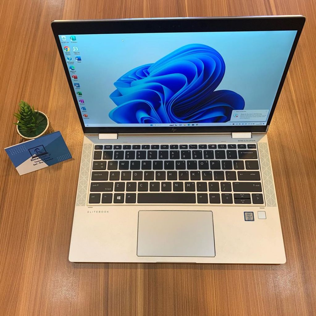 HP X360 I5 GEN 8 RAM 16 SSD 512 I SECOND/BEKAS