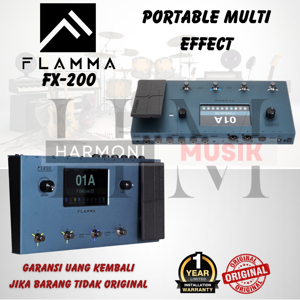 Efek Gitar FLAMMA FX200 FX 200 Original