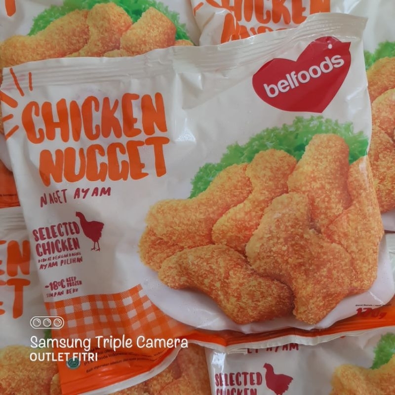 

[170gr] BELFOODS Chicken Nugget SP