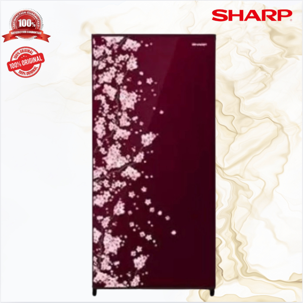 SHARP KULKAS 2 PINTU SJN192DVR 175L/SJN-192-DVR/SJN-192DVR/SJN 192 DVR/SJN 192DVR/SHARP KULKAS 2 PIN