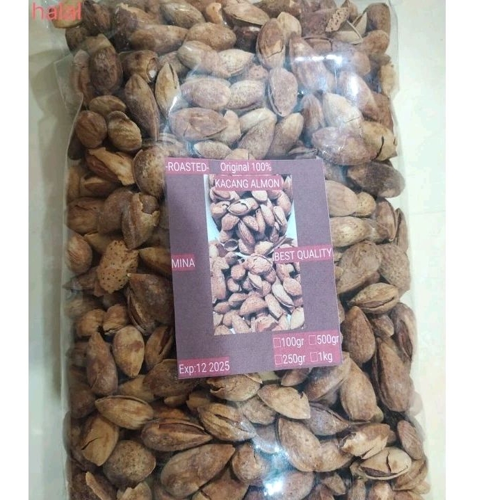 

Kacang Almond Panggang Renyah 1 kg