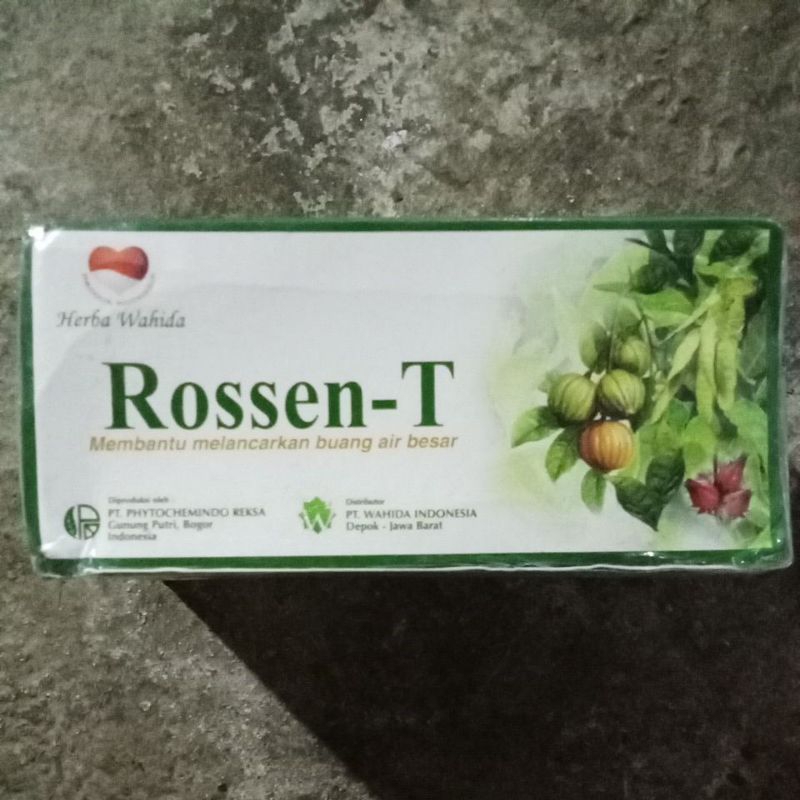 

Jamu Herbal Teas Rossen-T 20kantong teh @2,25g