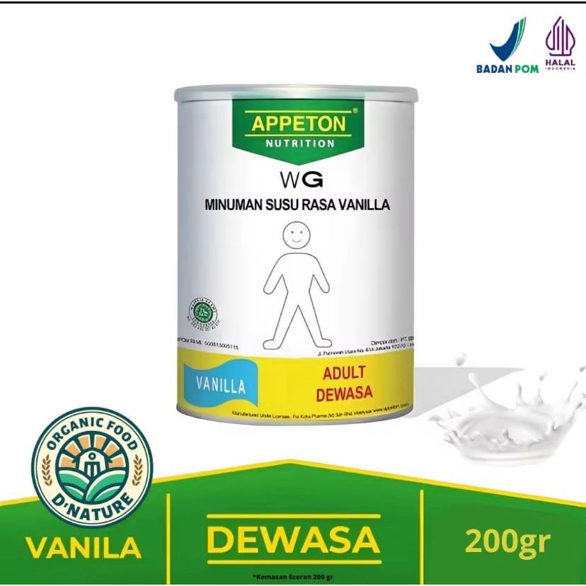 

Weight Gain Susu Penggemuk Badan Anak Dewasa BPOM 200gram