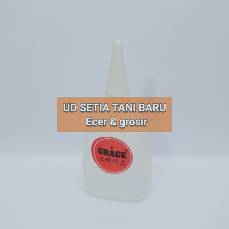 

[COD]Lem Kayu Bening Grace Adhesive cyanoacrylate Jumbo[1 pcs 45gr]