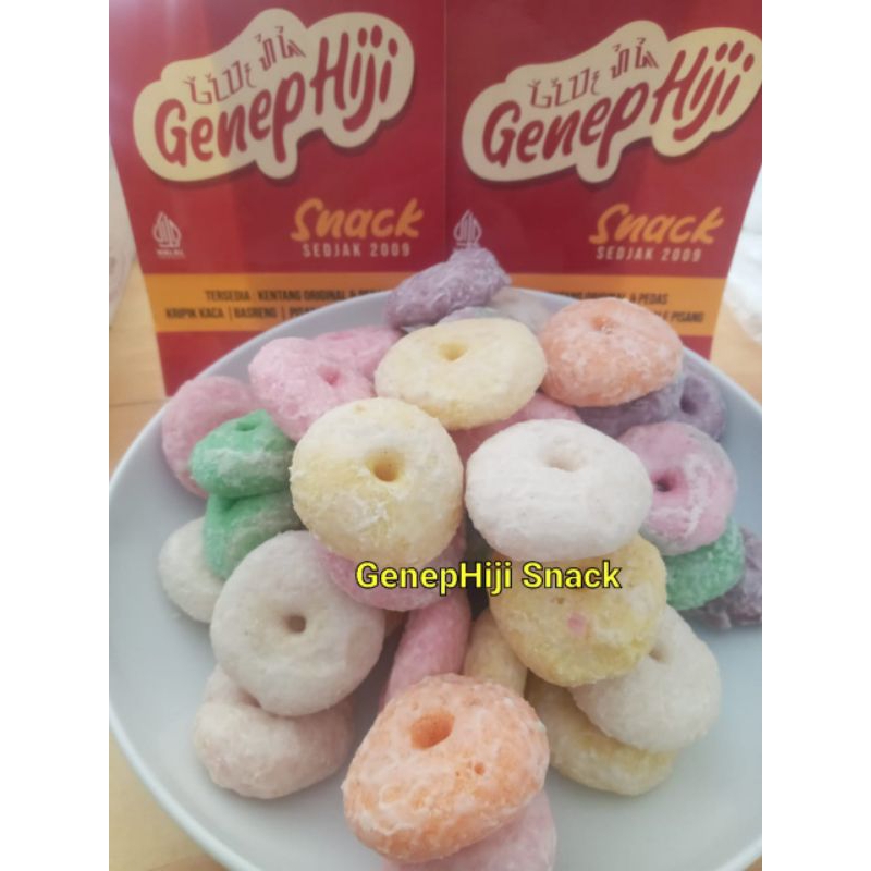 

Donat kering warna warni, tekstur empuk rasa manis paket murah Rp.5.500