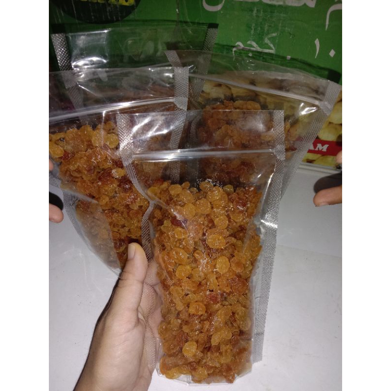 

kismis manis merk Simin 250gr cocok untuk oleh oleh haji dan umroh