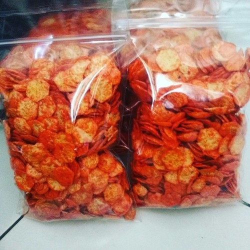 

1 kg Opak Medan Pedas Manis Keripik Opak Pedas Snack Camilan Cemilan Viral