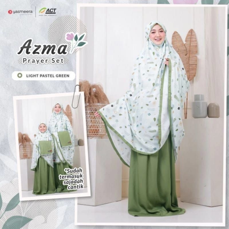 mukena azma by yasmeera