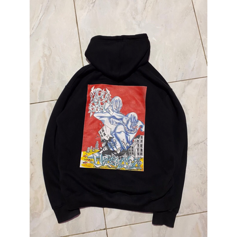 hoodie keep it real x wreckonize