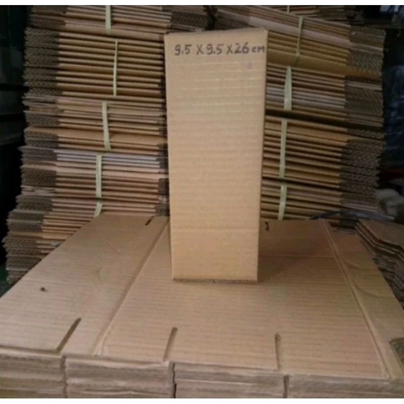 

kardus packing ukuran 9,5×9,5×26