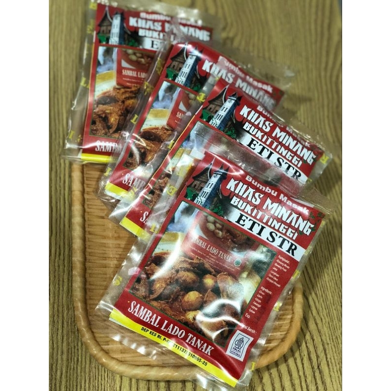 

Bumbu Eti Str Sambalado Tanak Khas Minang