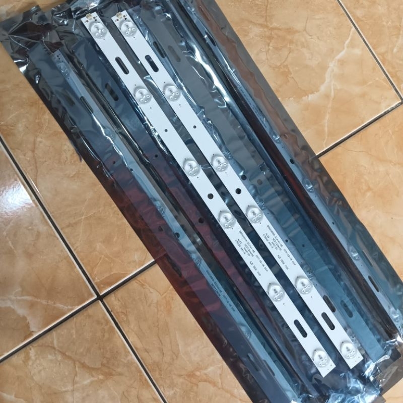 BACKLIGHT TV POLYTRON LED 22 dan  24INC 1SET (2 BARIS)ORIGINAL PNP