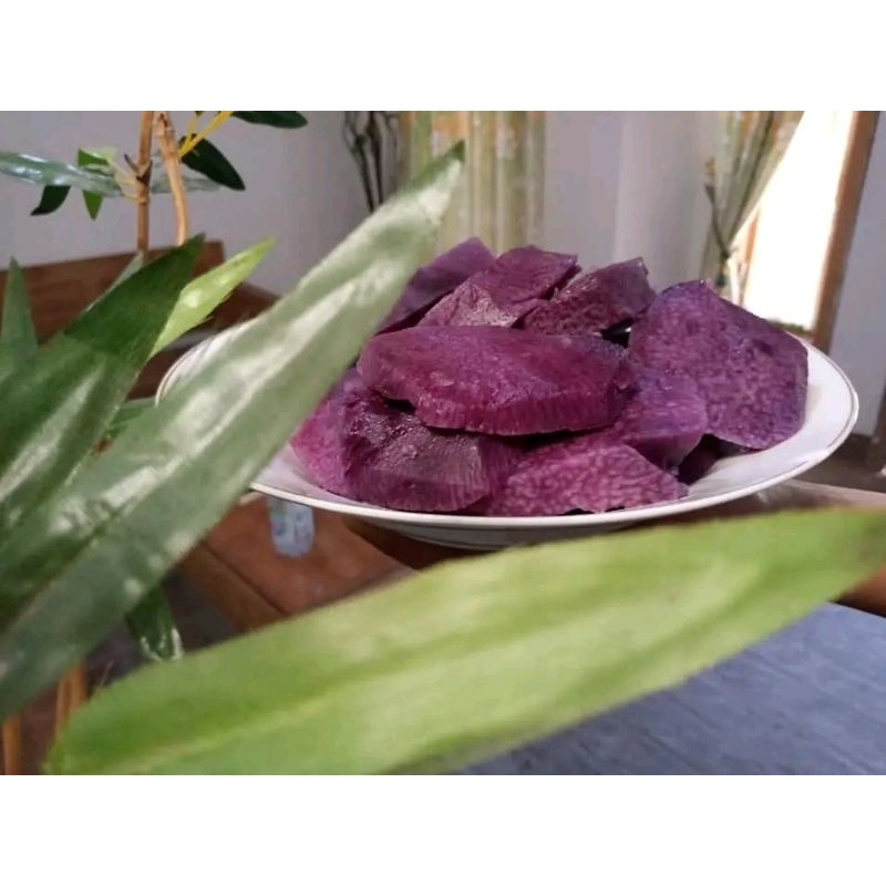 

Uwi Ungu Pulen Legit Manis 1kg