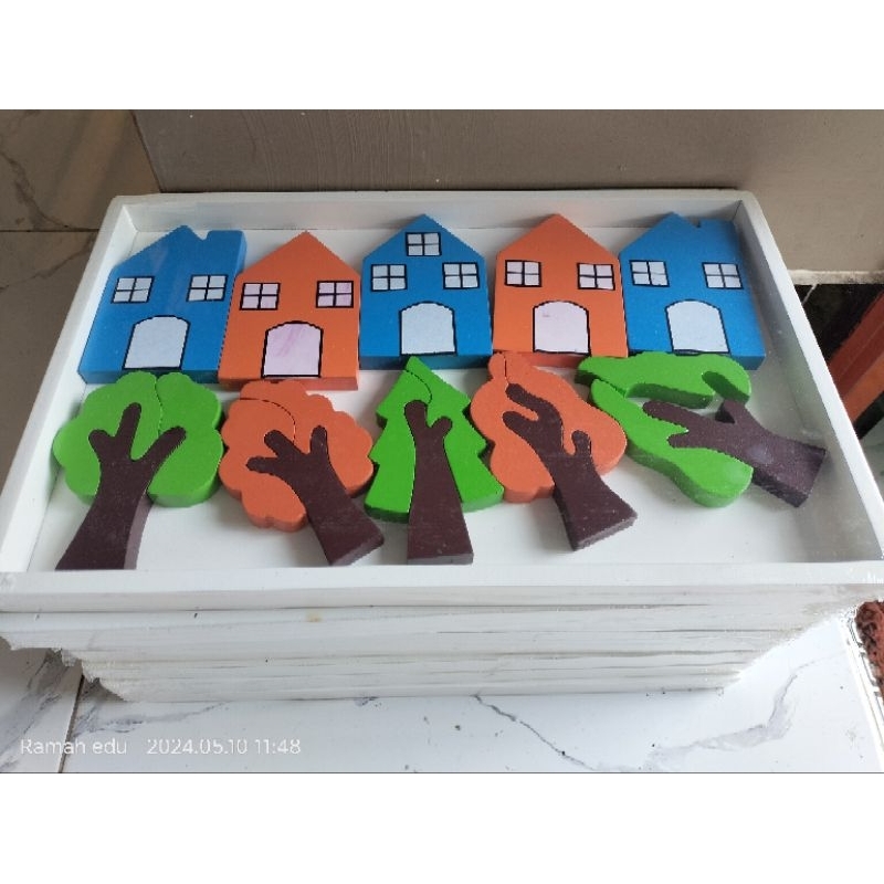 Mainan Edukasi Rumah Pohon
