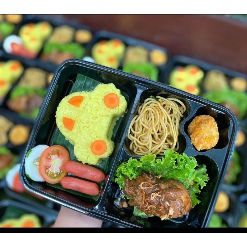 

Nasi Bento Kids Ayam Kecap Termurah Free Label Stiker