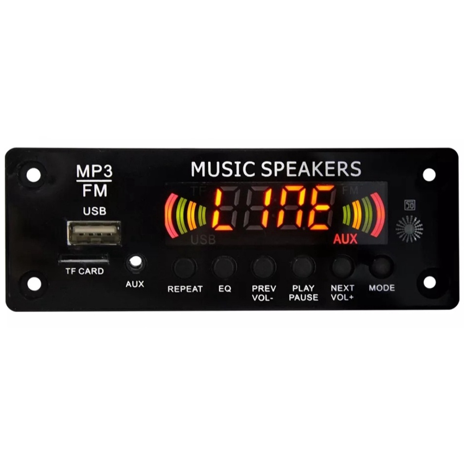 Modul MP3 Bluetooth Fm Radio 12v Splash Screen siap rakit