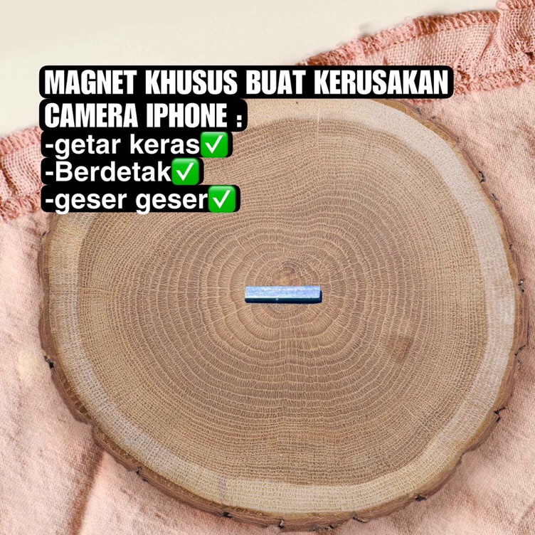 Stock ready TERLARIS magnet camera iphone BUKAN NEODYMIUM untuk repair kamera getar seri iP6 ip7 ip8