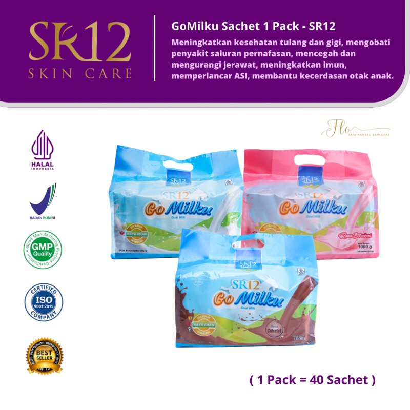 

SR12 | READY GOMILKU SR12 KEMASAN SASET | isi 40 x 25gr = 1000gr / 1kg