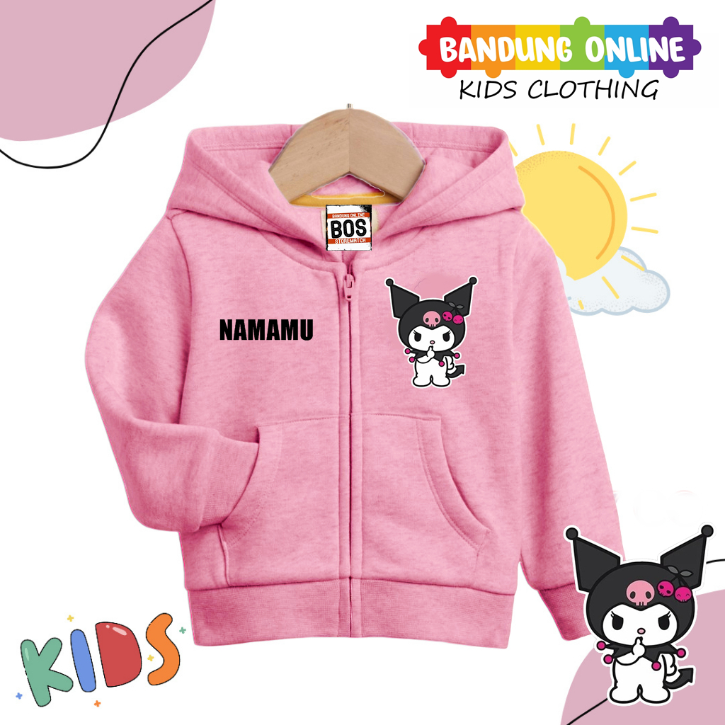 jaket kuromi anak perempuan jeket cinamorol umur 4 5 6 7 8 9 10 11 tahun