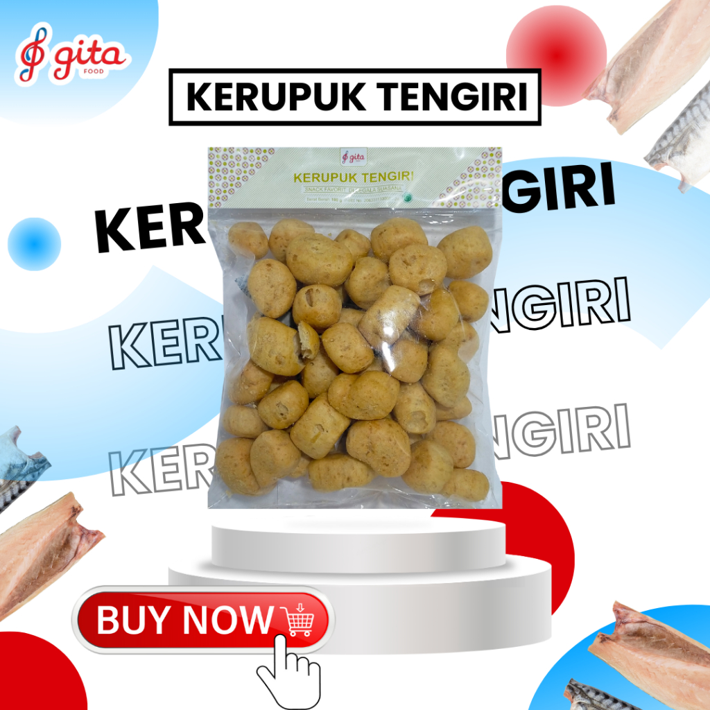 

Snack Kerupuk Ikan Tengiri Kemasan [100 g]