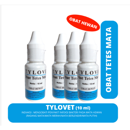 TYLOVET 10ml ( Obat Tetes Mata Kucing)