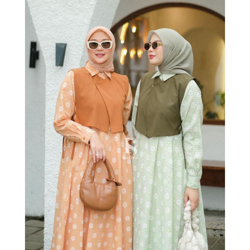 GHALIA MIDI DRESS RAFIKA STORE