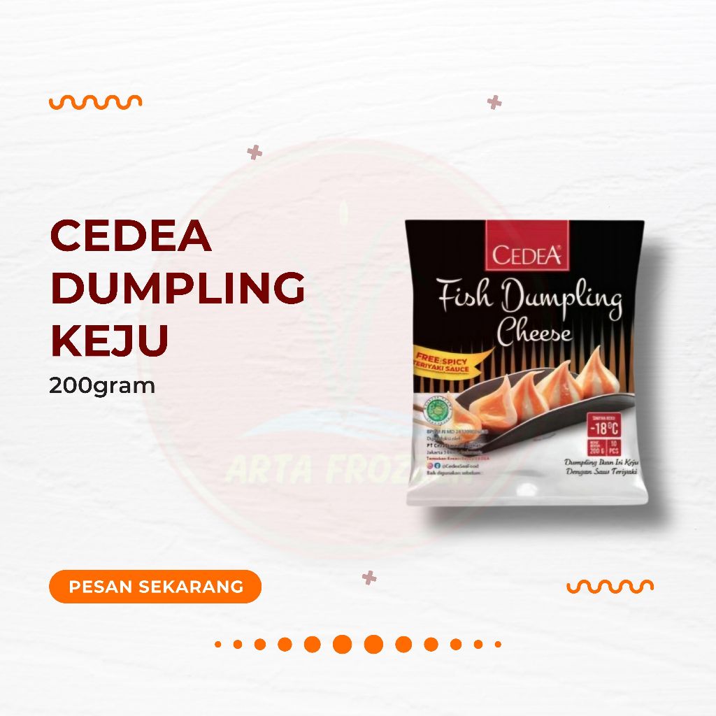 

cedea dumpling keju 200 gram