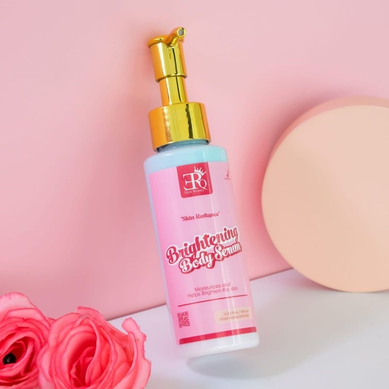 ER'Q SKIN BEAUTY Brightening Body Serum 100 ml, mencerahkan kulit
