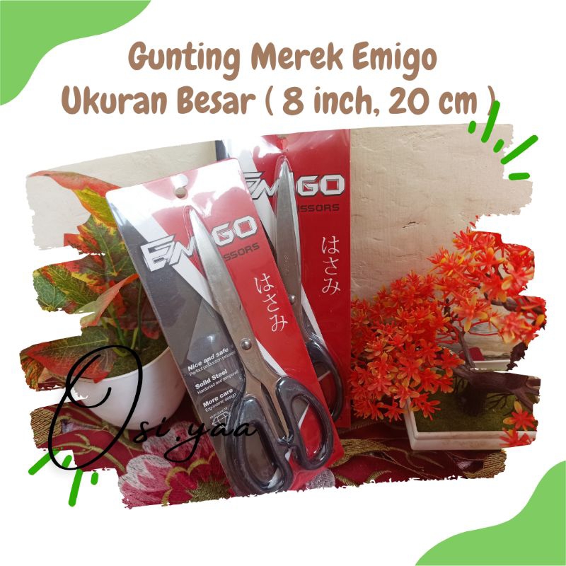 

Gunting Merek Emigo #Ukuran Besar
