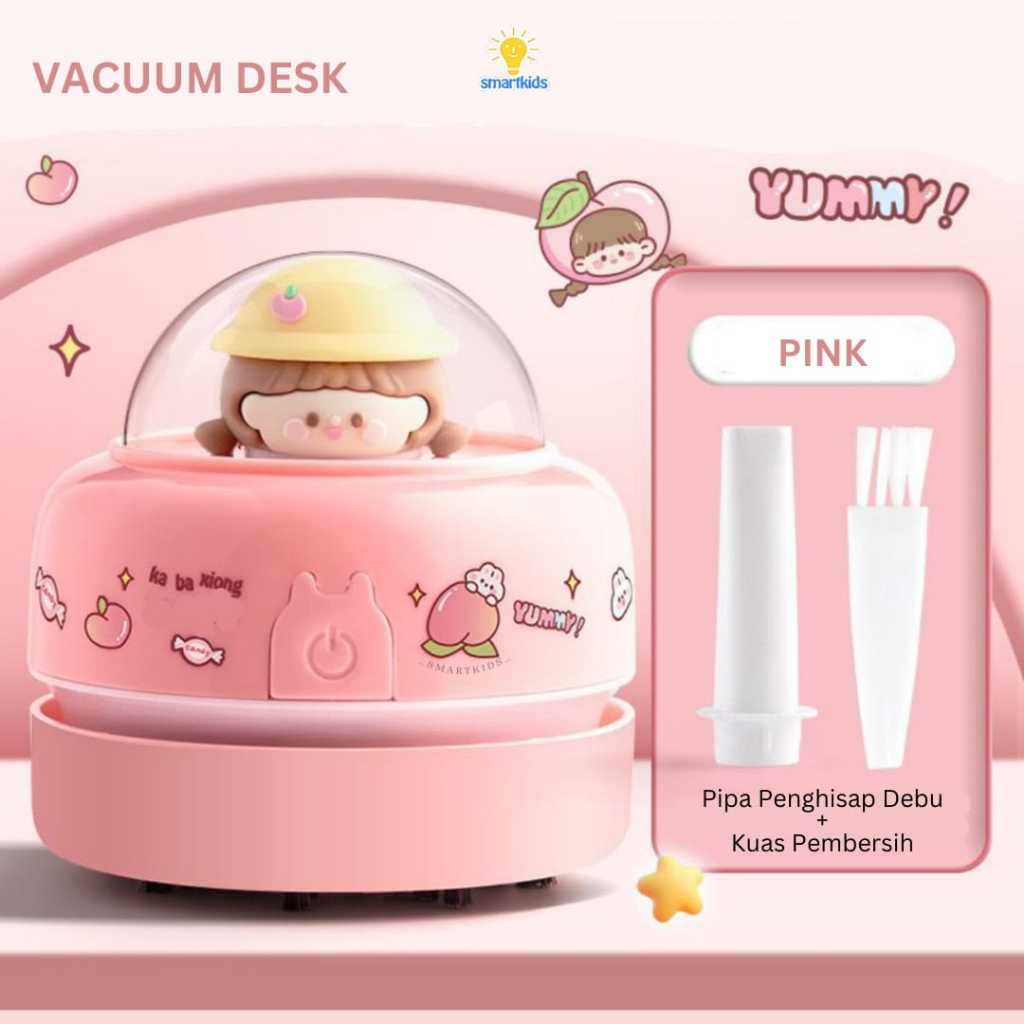

Stationary Vacuum Cleaner Elektrik Otomatis Pembersih Debu Penghapus Rautan Pensil Mini Desk Vacuum Set Stationery Alat Tulis Electric / Perlengkapan Belajar Sekolah Edukasi Gift Hadiah Hampers