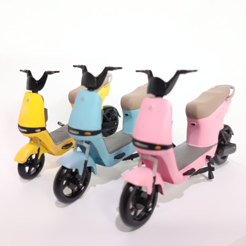 Miniatur / Pajangan Sepeda Listrik Uwinfly D8S / D8D