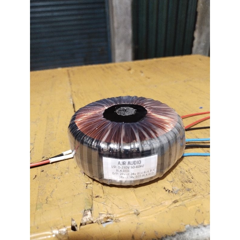 Trafo amplifier dan power mixe 3A 24v ct 24v 14v ct 14v