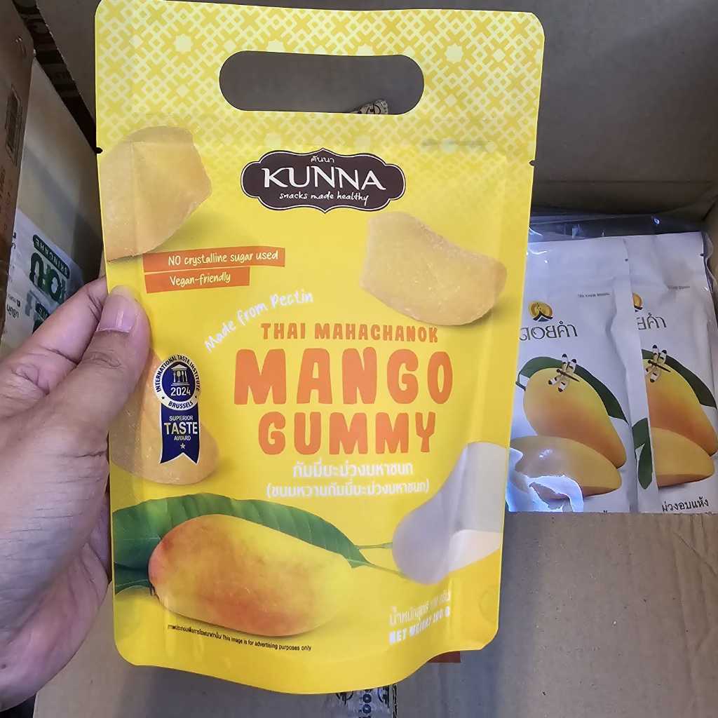 

BC - PERMEN KUNNA JELLY GUMMY CANDY MANGO THA*LAND